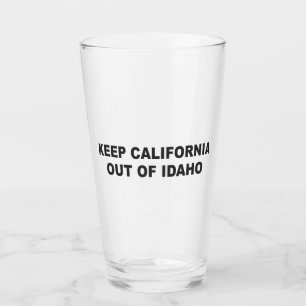 Copo De Pint Mantenha a Califórnia longe de Idaho