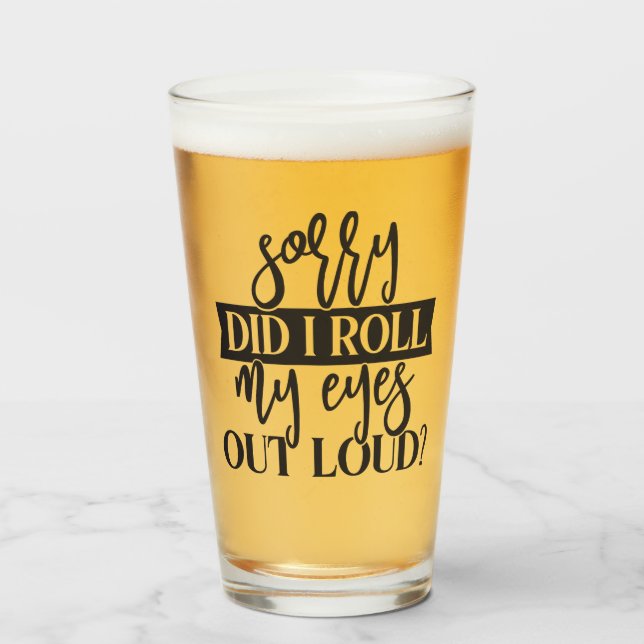 Copo De Pint Mantenha ou design seu próprio:-) (Frente (Preenchido))