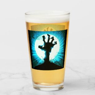 Copo De Pint Mão Zombie no Luar
