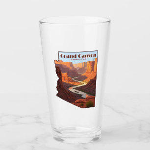 Copo De Pint Mapa da Arizona do Parque Nacional do Grand Canyon