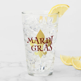 Copo De Pint Mardi Gras Harlequin Pattern
