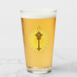 Copo De Pint Marrom Tradicional Etiópia Design