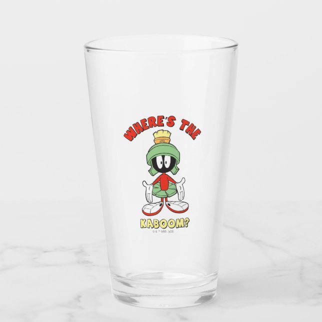 Copo De Pint MARVIN THE MARTIAN™ Onde está o Kaboom? (Frente)
