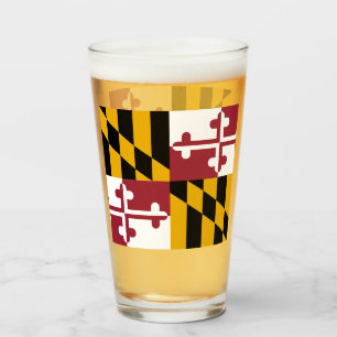 Copo De Pint Maryland Flag
