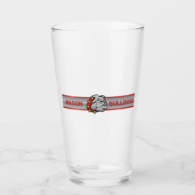 Copo De Pint Mason Bulldog #4 (Frente)