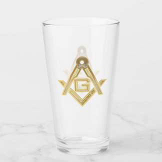 Copo De Pint Masonic Ouro Rush