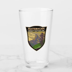 Copo De Pint Matterhorn Suiça Art Vintage