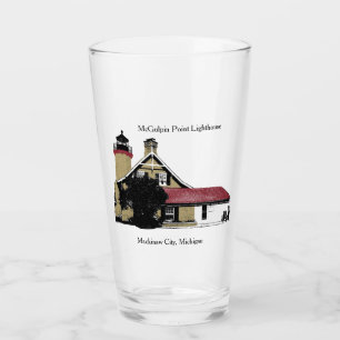 Copo De Pint McGulpin Point Lighthouse de 4 cores