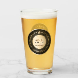 Copo De Pint MEDALHA DIY IMPRESSÃO PERSONALIZADA Ouro #1 Campeã