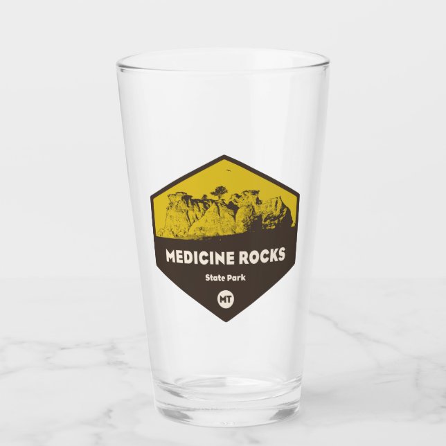 Copo De Pint Medicine Rocks State Park Montana (Frente)