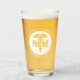 Copo De Pint Médico do Farmacêutico de Farmácia