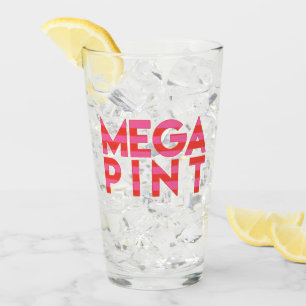 Copo De Pint Mega Pint - Citação Engraçada