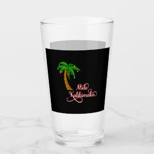Copo De Pint Mele Kalikimaka Hawaiian Sweat para o Natal