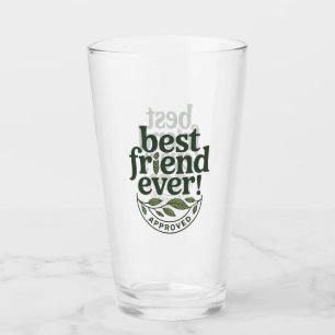 Copo De Pint Melhor Amigo De Sempre! Aprovado - Design de texto