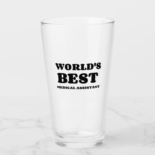 COPO DE PINT MELHOR ASSISTENTE MÉDICO DO MUNDO (Frente)