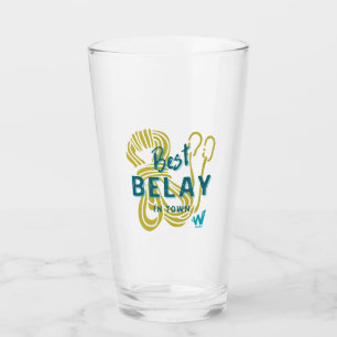 Copo De Pint Melhor Belga no Vidro de Pintura da Cidade
