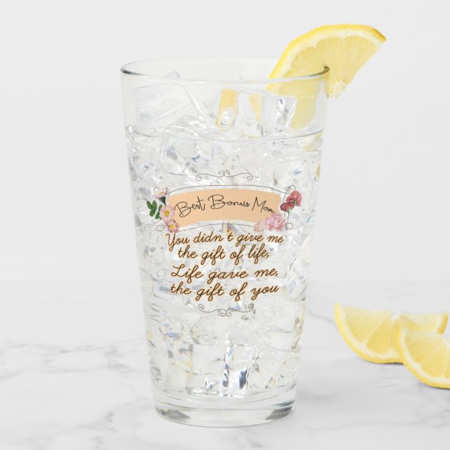 Copo De Pint Melhor Bônus Mãe (Gelo traseiro)