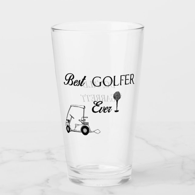 Copo De Pint Melhor Golfista (Frente)
