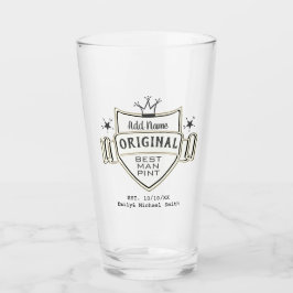 Copo De Pint MELHOR HOMEM - Padrinho de casamento personalizado