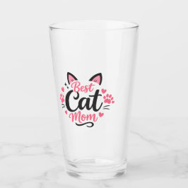Copo De Pint Melhor Mãe de Gato