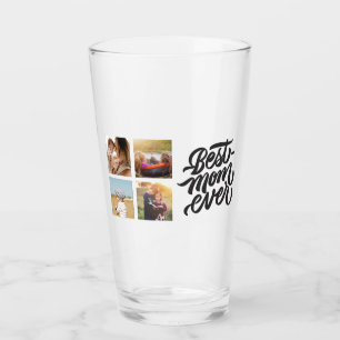 Copo De Pint Melhor Mãe Já Personalizada Colagem de Fotos 4