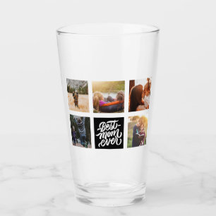 Copo De Pint Melhor Mãe Nunca Personalizada Colagem de Fotos Pr