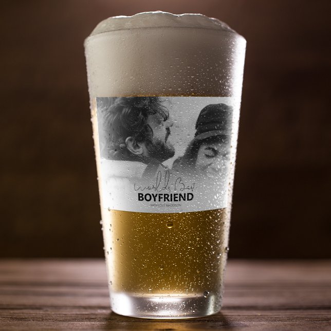 Copo De Pint Melhor Namorado do mundo (Criador carregado)