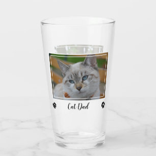 Copo De Pint Melhor Pai De Gato De Pai De Aniversário Pai De G