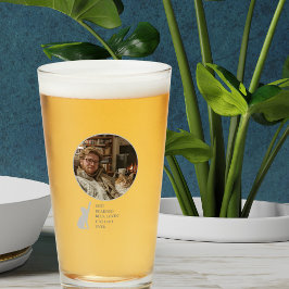 Copo De Pint Melhor Pai De Gato Foto Personalizada
