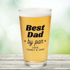 Copo De Pint Melhor Pai de Nome Personalizado por Parte RetroLe