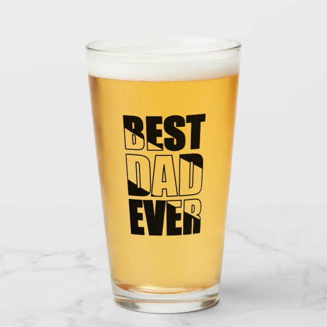 Copo De Pint Melhor Pai do Mundo (Frente (Preenchido))