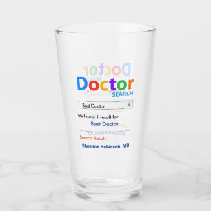 Copo De Pint Melhor Presente Do Médico Personalizado Engraçad