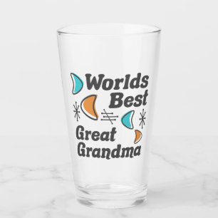 Copo De Pint Melhor Retrô da Avó Excelente do Mundo