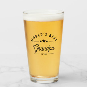 Copo De Pint Melhor Vovô Vidro Vidro Tumbler