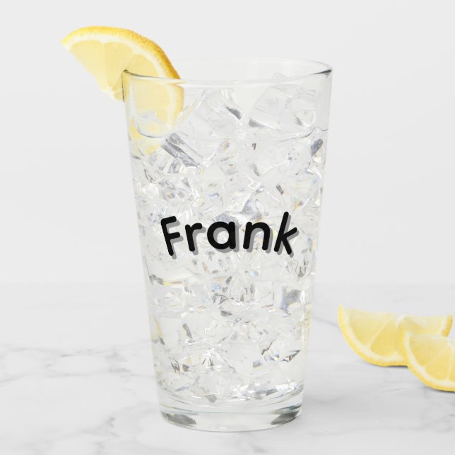 Copo De Pint Meninos Chamados Frank, (Gelo frontal)