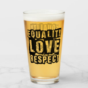 Copo De Pint Mês do Orgulho de Igualdade e Respeito