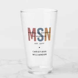 Copo De Pint Mestre de Ciência em Enfermagem do MSN Personaliza