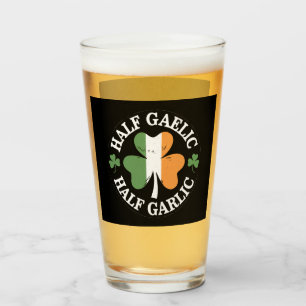 Copo De Pint Metade Gaélico Metade Alho Irlandês Italiano St. P