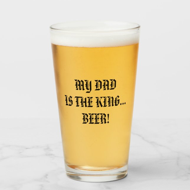 COPO DE PINT MEU PAI É O REI... CERVEJA! (Frente (Preenchido))