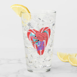 Copo De Pint Mikitiez pink coração selflove june gemini