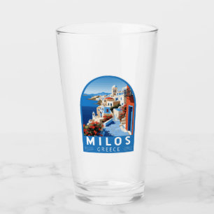 Copo De Pint Milos Grécia Art Vintage