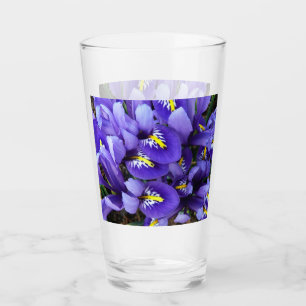 Copo De Pint Miniatura Azul Levanta Primavera Floral