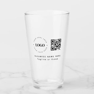 Copo De Pint Minimização do Código QR do Logotipo da Empresa Pe