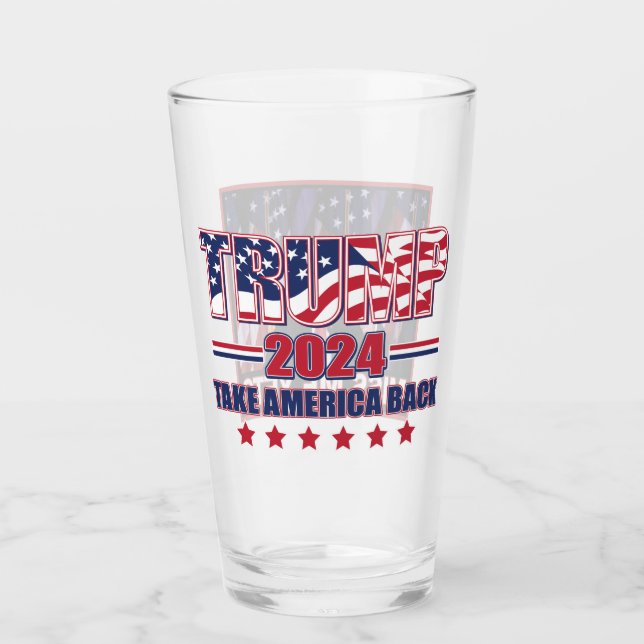Copo De Pint Miss Me - Trump 2024 (Frente)