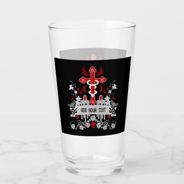 Copo De Pint Moda do tronco Posto do gótico (Frente)