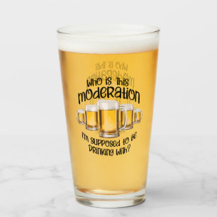 Copo De Pint Moderação (em bebendo)
