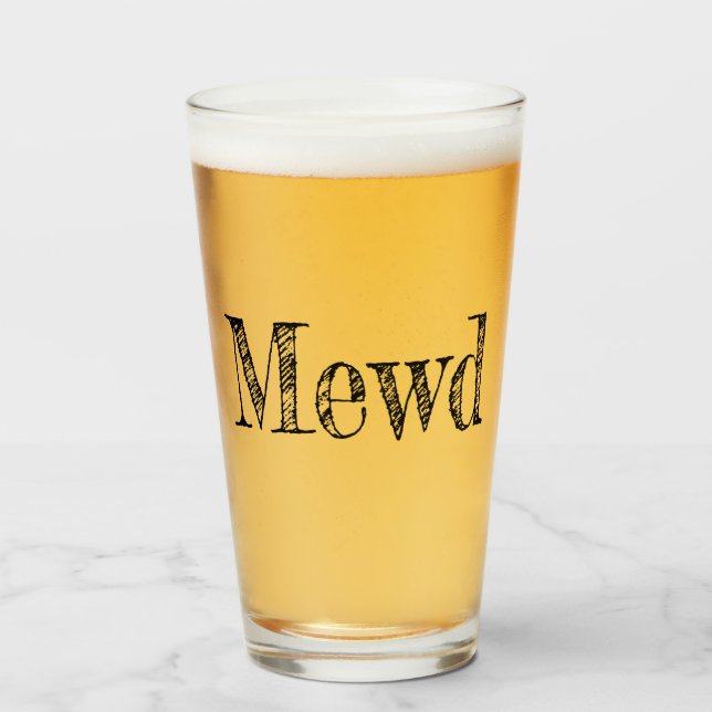 Copo De Pint Modo de Mídia (Frente (Preenchido))