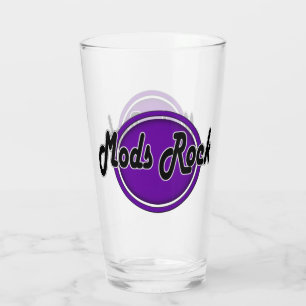 Copo De Pint Mods Vidro de Rocha