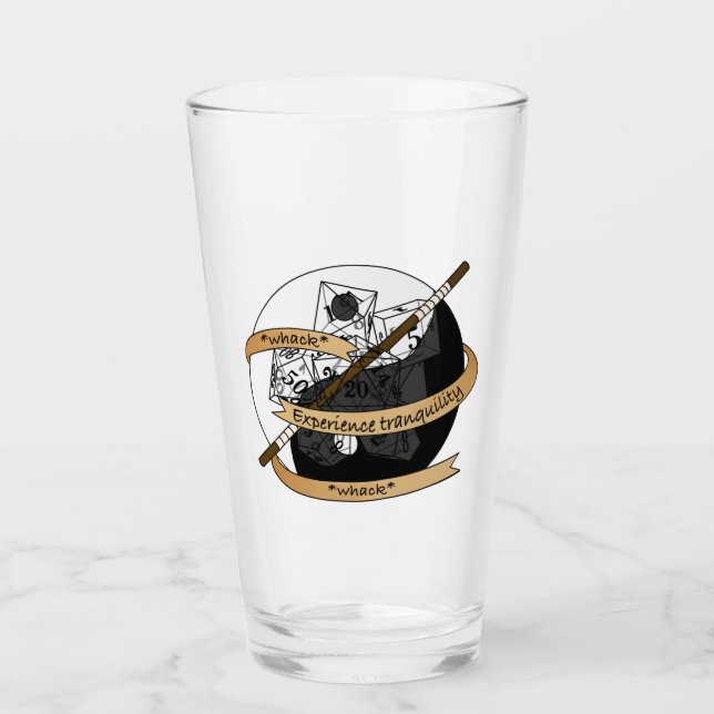 Copo De Pint Monk Dice Design (Frente)