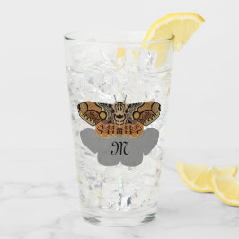 Copo De Pint Monograma de Brahmin Moth
